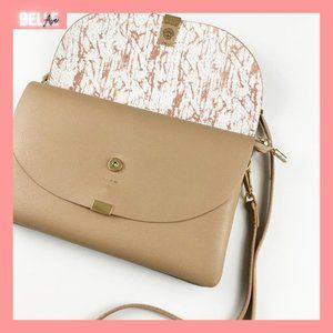 cracked marble paint clutch/crossbody